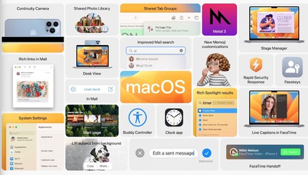 Todos los Mac compatibles con macOS Ventura