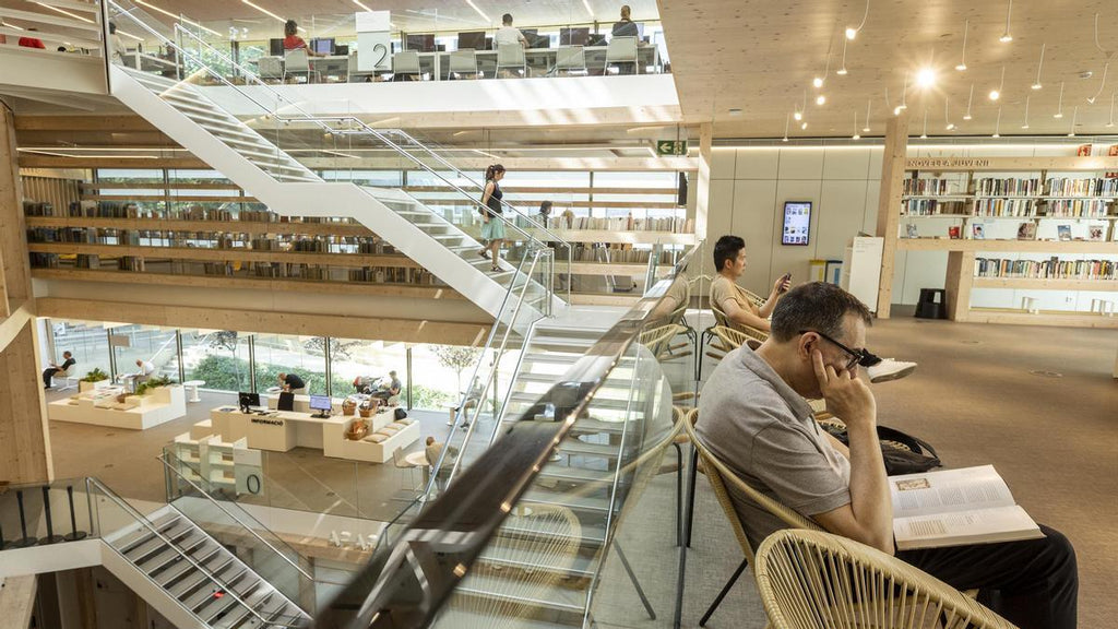 La mejor nueva biblioteca pública del mundo está en Barcelona. No ha importado la cantidad de libros