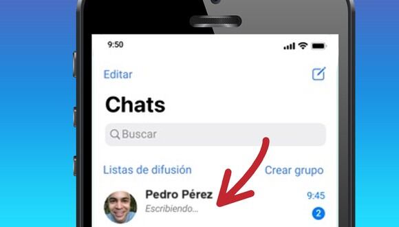 Cómo ocultar en WhatsApp el "escribiendo" desde tu iPhone