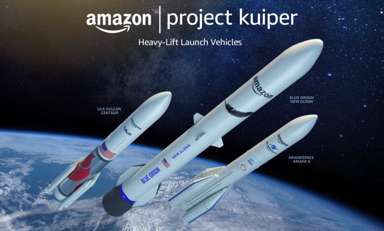 Amazon reserva 83 lanzamientos para poner en órbita satélites de Kuiper, su respuesta a Starlink