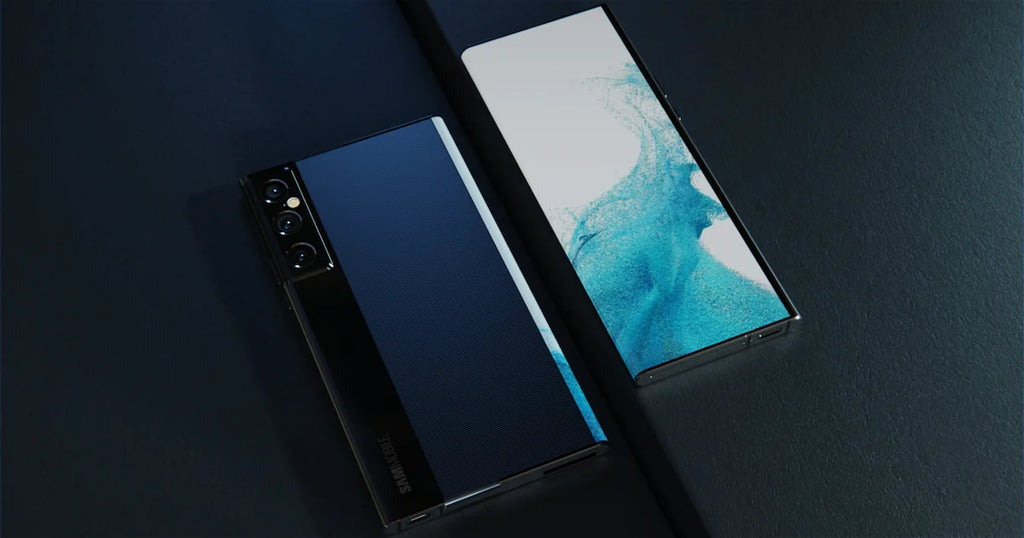 Así podría ser el primer smartphone "enrollable" de Samsung