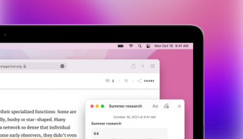 Qué significa un puntito verde o naranja en la barra de menú de nuestro Mac