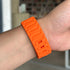 BRAZALETE GOMA TANK ANARANJADO
