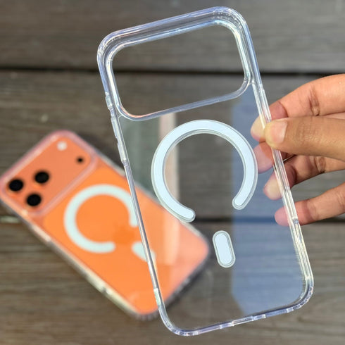 COVER CLEAR MAGNETICO PARA IPHONE (VARIEDAD DE MODELOS)