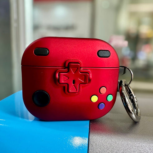 COVER PREMIUM CONTROL ROJO AIRPODS