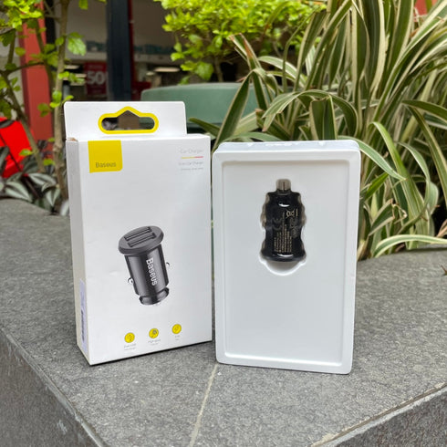 BASEUS - CARGADOR PARA CARRO CARGA RAPIDA