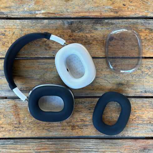 COVER CLEAR AIRPODS MAX (VARIEDAD DE COLORES)