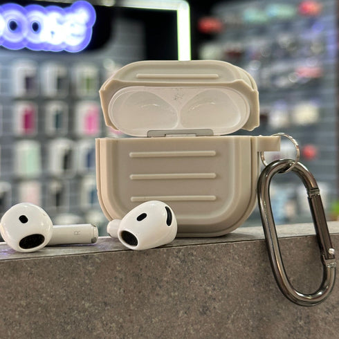 COVER PREMIUM GRIS STONE AIRPODS 4 GEN