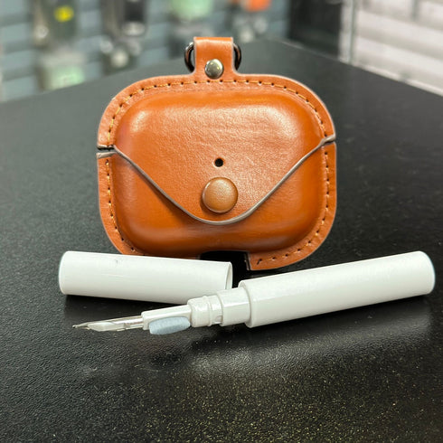 COVER PREMIUM DE CUERO AIRPODS 4ta GEN / AIRPODS PRO 3