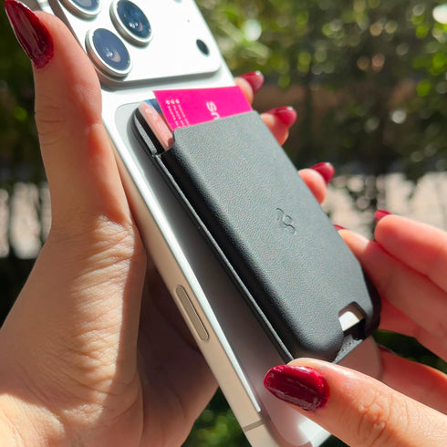 WALLET MAGNETICO CUERO SPIGEN