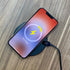 BASE DE CARGA INALAMBRICA CON PANTALLA LED PARA ANDROID Y IPHONE CARGADOR INALAMBRICO CON PANTALLA LED