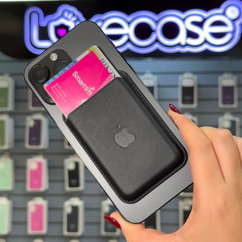 WALLET MAGNETICO APPLE CUERO