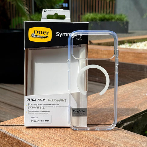 OTTERBOX CLEAR SYMMETRY MAGSAFE MAGNETICO (VARIEDAD DE MODELOS)