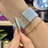 BRAZALETE TRENZADO CELESTE