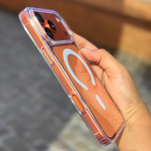 COVER CLEAR MAGNETICO PARA IPHONE (VARIEDAD DE MODELOS)