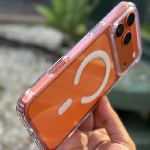 COVER CLEAR MAGNETICO PARA IPHONE (VARIEDAD DE MODELOS)