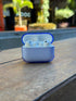 COVER PREMIUM CLEAR SIMPLE AZUL AIRPODS 4ta GEN / AIRPODS PRO 3
