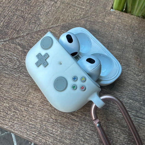 COVER PREMIUM CONTROL BLANCO AIRPODS