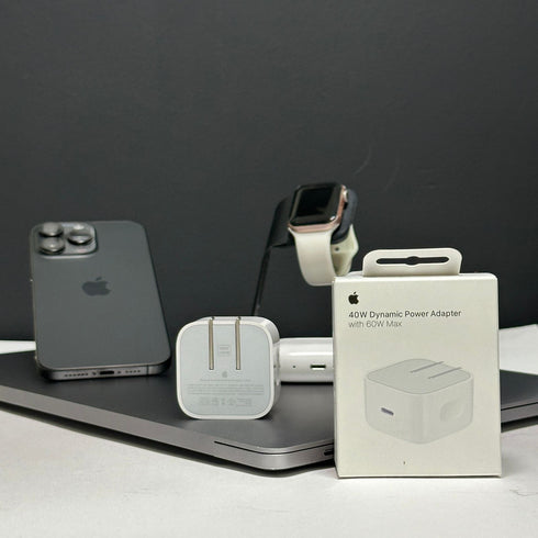APPLE CUBO CARGA RAPIDA 40W HASTA 60W DINAMICO USB-C