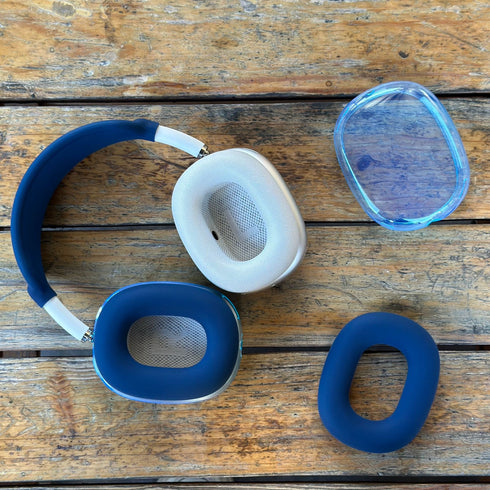 COVER CLEAR AIRPODS MAX (VARIEDAD DE COLORES)