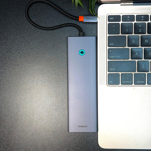 BASEUS - ADAPTADOR HUB ULTRAJOY 10 EN 1 PORT HUB DOCKING STATION 4K 60HZ CLARITY MACBOOK