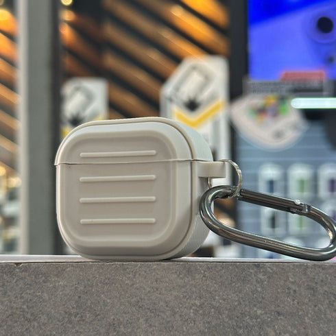 COVER PREMIUM GRIS STONE AIRPODS 4 GEN