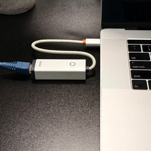 BASEUS - ADAPTADOR AIRJOY RJ45 LAN PORT ETHERNET MACBOOK (Cable de red)