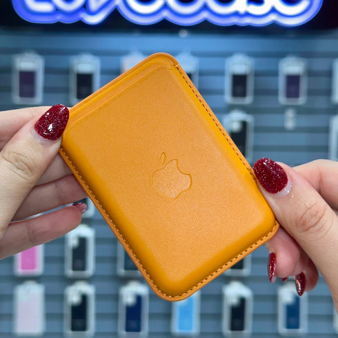 WALLET MAGNETICO APPLE CUERO