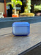 COVER PREMIUM CLEAR SIMPLE AZUL AIRPODS 4ta GEN / AIRPODS PRO 3