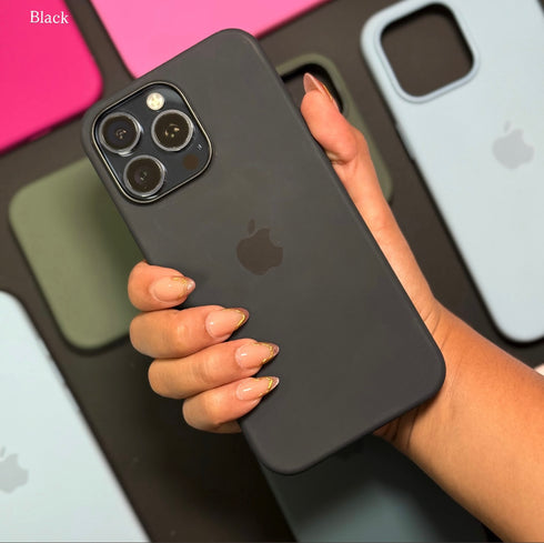 COVER SILICONE CASE MAGNETICO PARA IPHONE (VARIEDAD DE MODELOS)