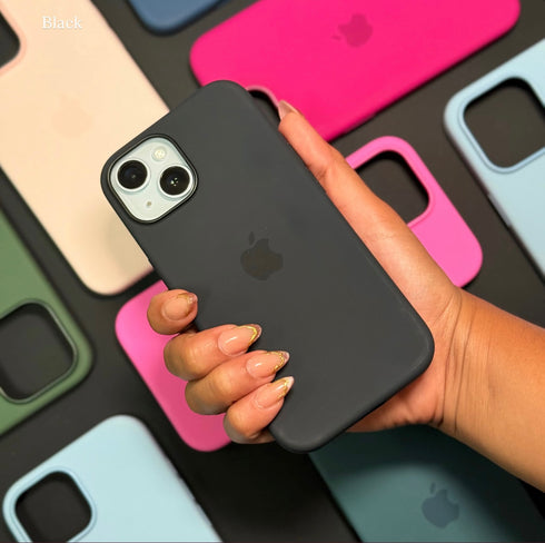 COVER SILICONE CASE MAGNETICO PARA IPHONE (VARIEDAD DE MODELOS)