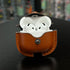 COVER PREMIUM DE CUERO AIRPODS 4ta GEN / AIRPODS PRO 3