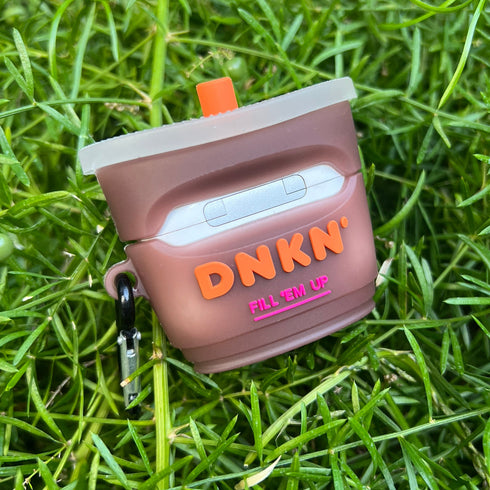 COVER PREMIUM DUNKIN DONUTS AIRPODS (TODAS LAS GENERACIONES)