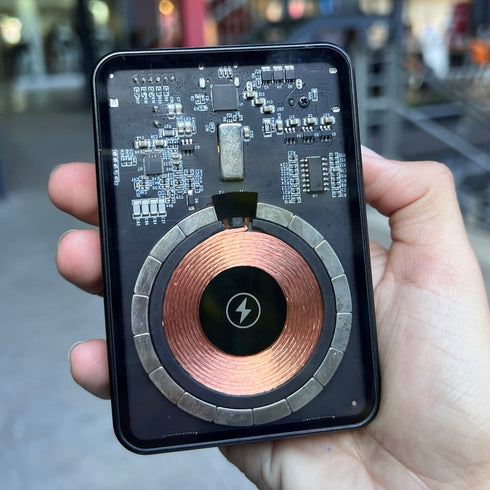 CLEAR BATTERY PACK 5000mAh POWER BANK