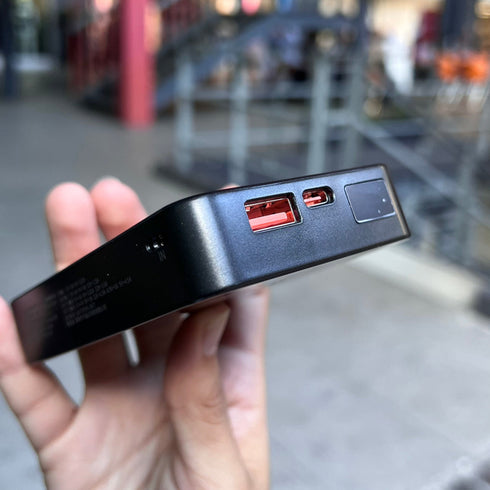 CLEAR BATTERY PACK 5000mAh POWER BANK