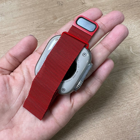 BRAZALETE APPLE WATCH METALICO (MILANESA) 38MM/40MM/41MM