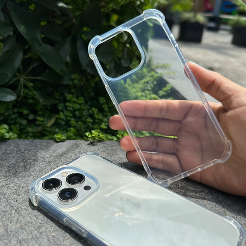 COVER CLEAR SIMPLE PARA IPHONE (VERIEDAD DE MODELOS)
