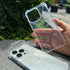 COVER CLEAR SIMPLE PARA IPHONE (VERIEDAD DE MODELOS)