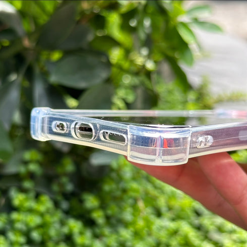 COVER CLEAR SIMPLE PARA IPHONE (VERIEDAD DE MODELOS)