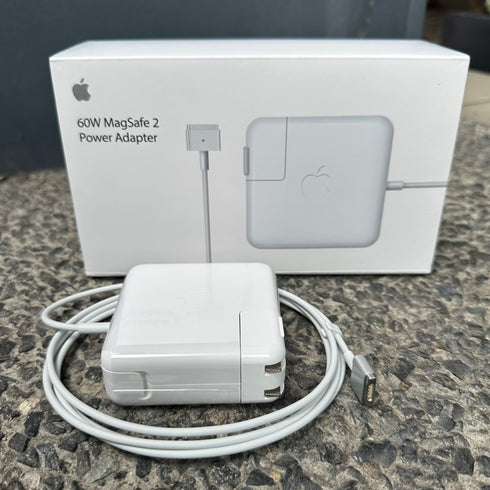 APPLE - CUBO CARGADOR COMPLETO CARGADOR MAGSAFE 2 TIPO T 60W MACBOOK (INCLUYE CABLE)