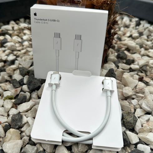 APPLE - CABLE THUNDERBOLT 3 DE USB-C A USB-C 0.8M MACBOOK IPAD IPHONE