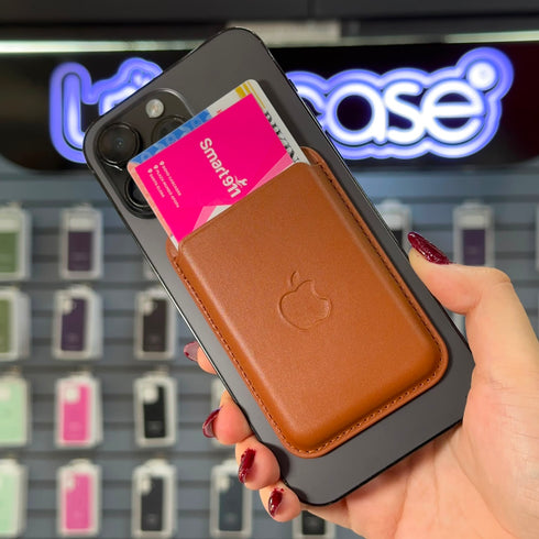 WALLET MAGNETICO APPLE CUERO