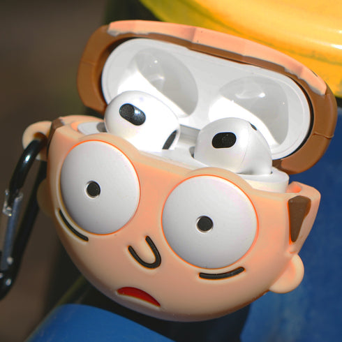 COVER PREMIUM MORTY AIRPODS (TODAS LAS GENERACIONES)