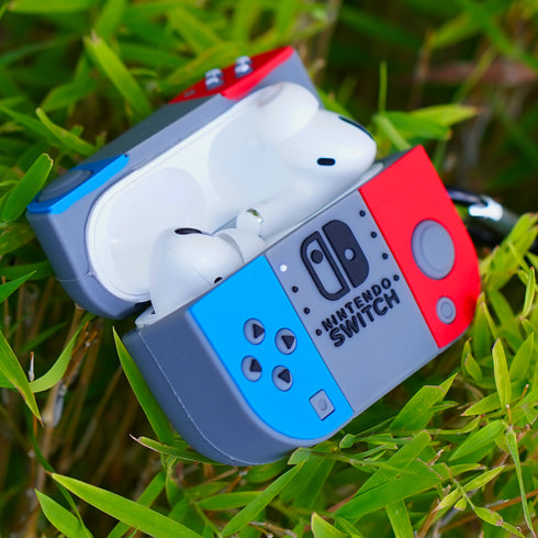 COVER PREMIUM NINTENDO SWITCH AIRPODS (TODAS LAS GENERACIONES)